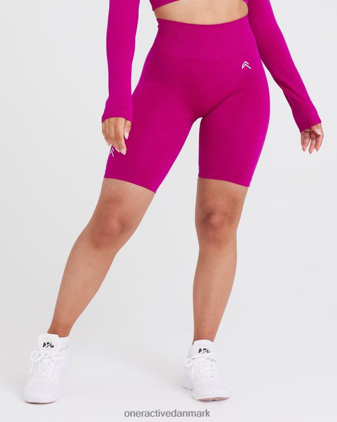 fuchsia tøj X26NZ0355 Oner Active ubesværet sømløse cykelshorts 3