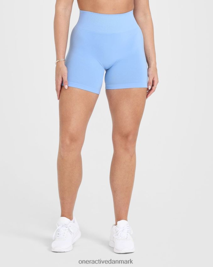 pulveriseret blå tøj X26NZ0287 Oner Active ubesværede sømløse shorts 2