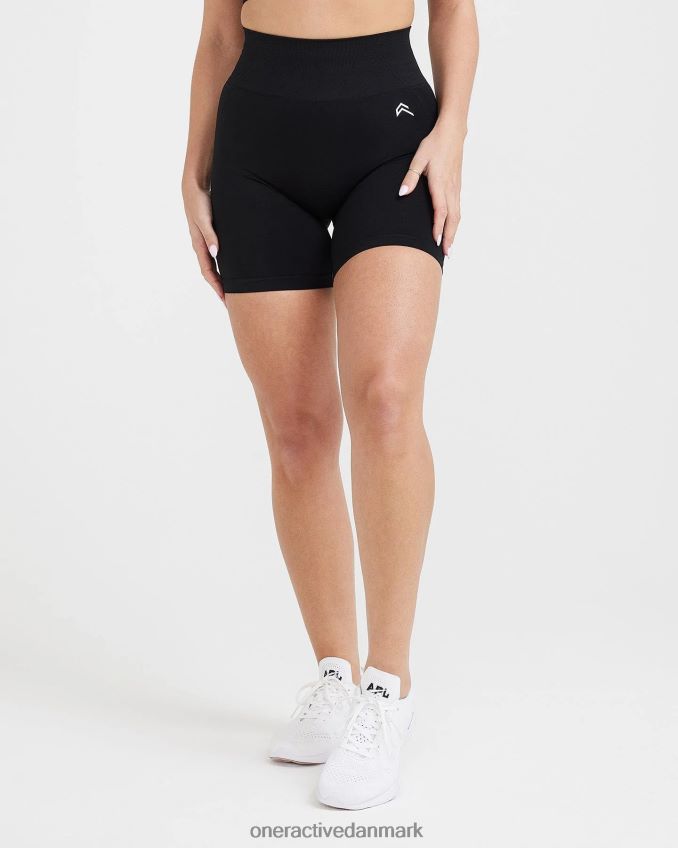 sort tøj X26NZ0347 Oner Active ubesværede sømløse shorts 3