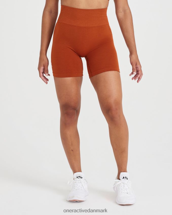 varmt kobber tøj X26NZ0349 Oner Active ubesværede sømløse shorts 3