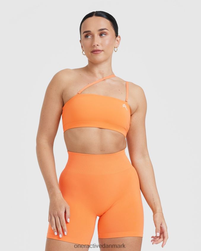 abrikos appelsin tøj X26NZ0142 Oner Active hverdags bandeau bralette