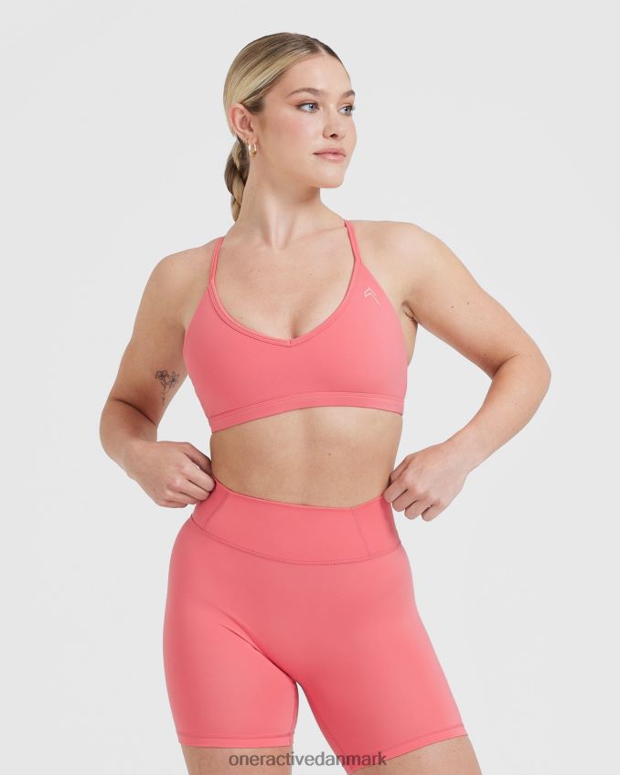 forstærk pink tøj X26NZ0181 Oner Active tidløs bralette med stropper