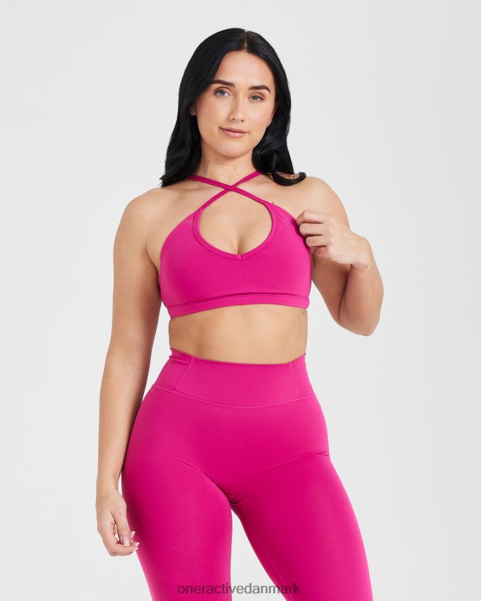 fuchsia tøj X26NZ0189 Oner Active tidløs bralette med stropper