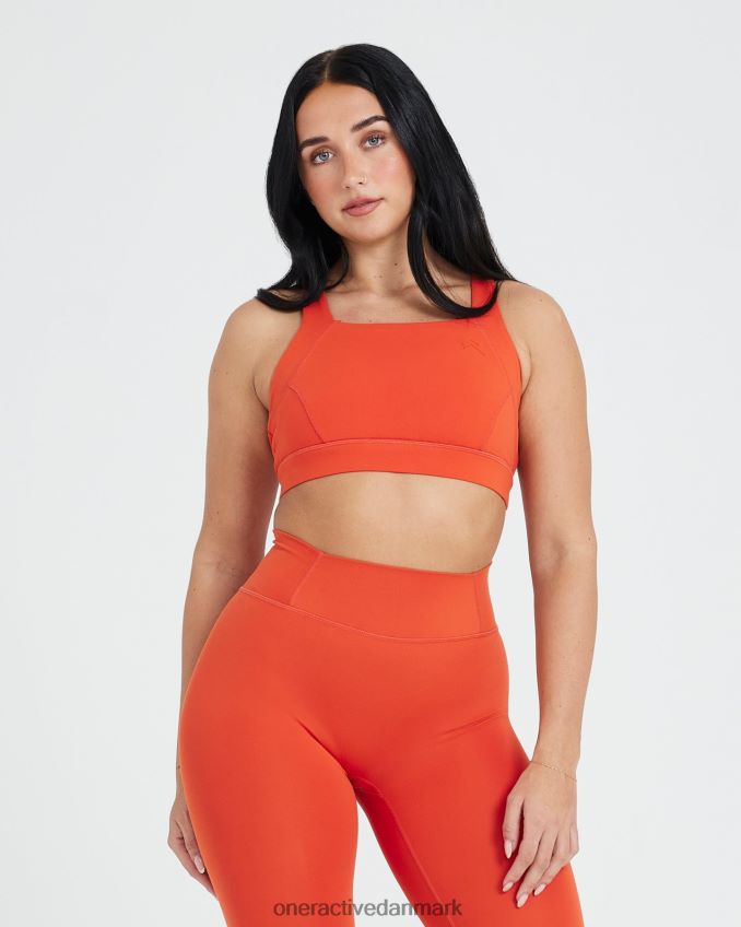 krydderi tøj X26NZ098 Oner Active tidløs bralette med firkantet hals