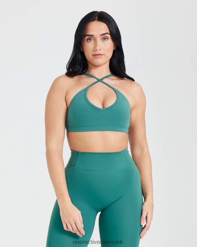 mineral grøn tøj X26NZ0171 Oner Active tidløs bralette med stropper