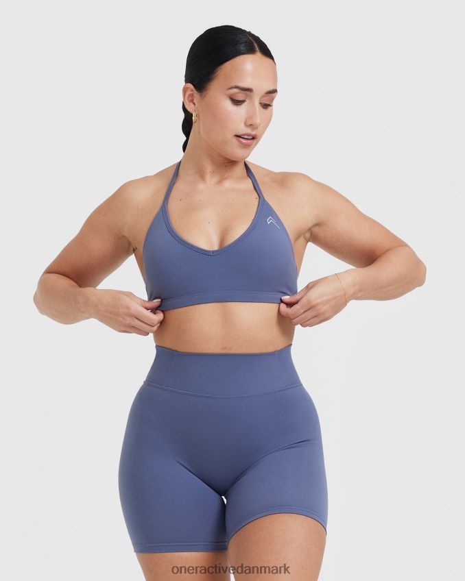 skifer blå tøj X26NZ0165 Oner Active tidløs bralette med stropper