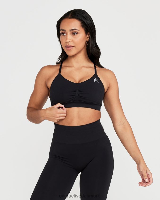 sort tøj X26NZ0180 Oner Active ubesværet mikro bralette 2