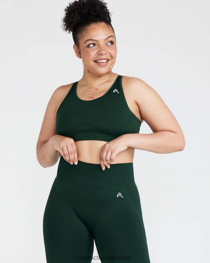 stedsegrøn mergel tøj X26NZ0212 Oner Active klassisk sømløs 2.0 bralette