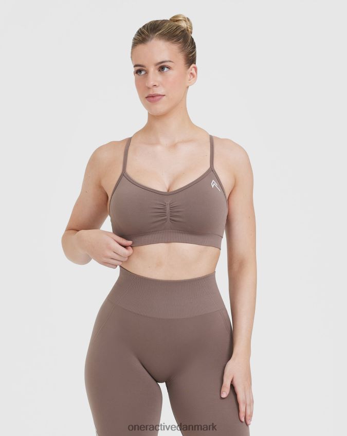 vasket kølig brun tøj X26NZ093 Oner Active ubesværet bralette med stropper