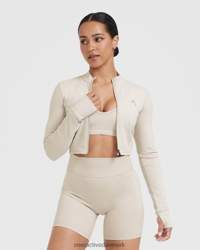 sand tøj X26NZ0598 Oner Active tidløs crop jakke