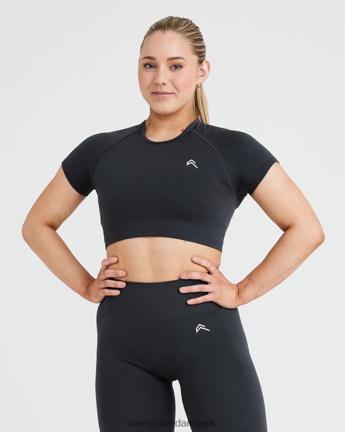kul mergel tøj X26NZ0453 Oner Active klassisk sømløs 2.0 kortærmet crop top