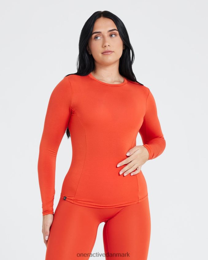 krydderi tøj X26NZ0513 Oner Active blød blød langærmet top