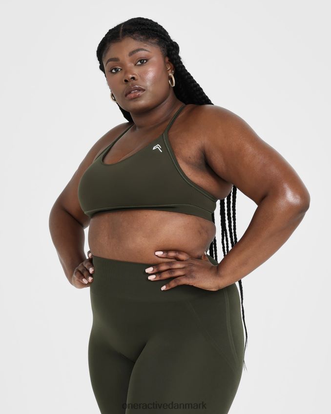 kaki tøj X26NZ0127 Oner Active hverdags sports bh 1