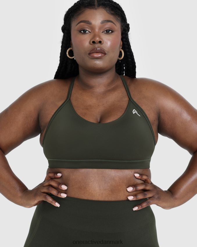 kaki tøj X26NZ0127 Oner Active hverdags sports bh 1