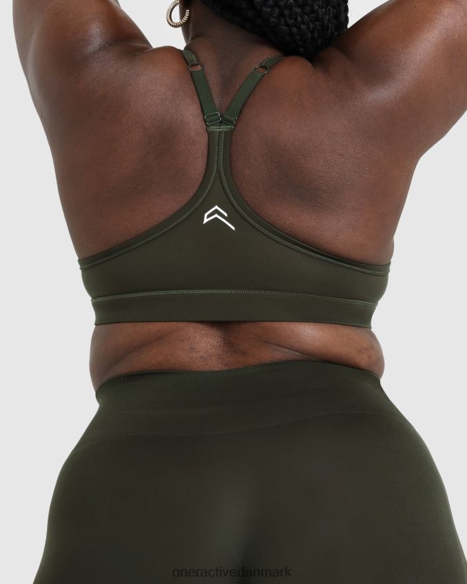 kaki tøj X26NZ0127 Oner Active hverdags sports bh 1