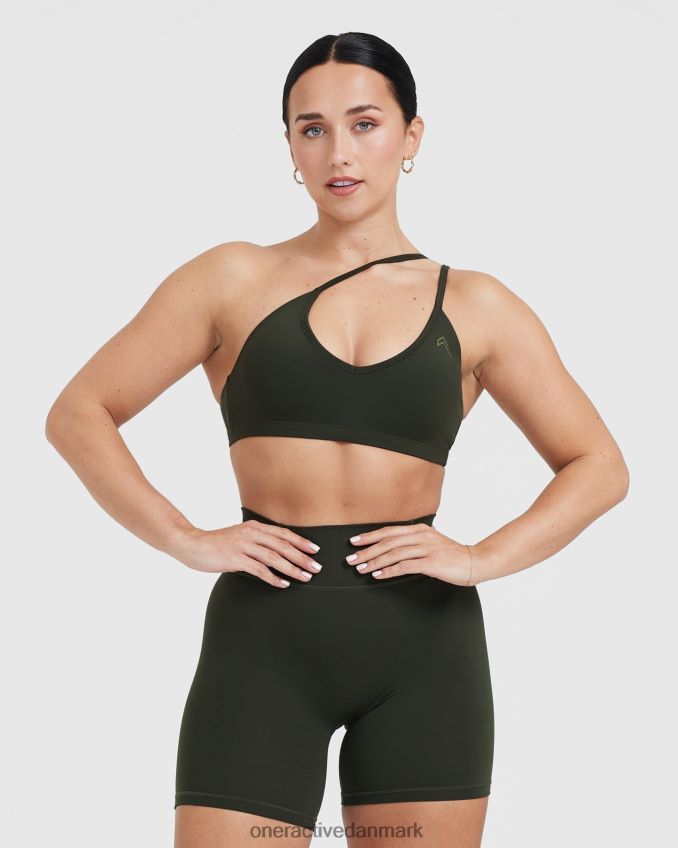 kaki tøj X26NZ0194 Oner Active tidløs bralette med stropper