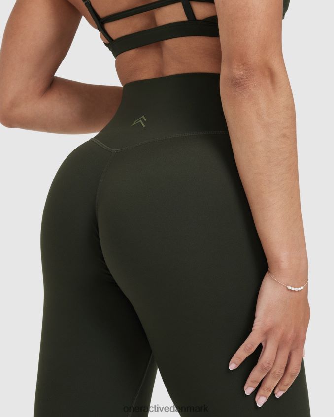 kaki tøj X26NZ024 Oner Active tidløse højtaljede leggings