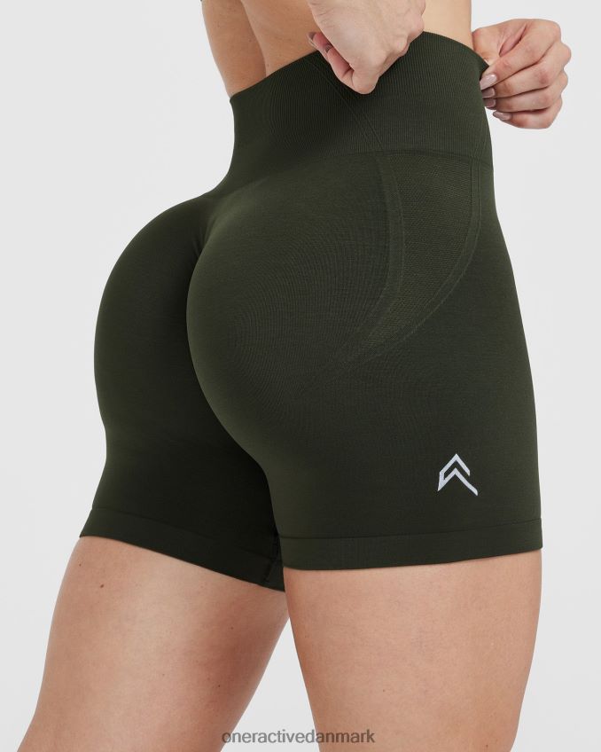 kaki tøj X26NZ0251 Oner Active ubesværede sømløse shorts 1