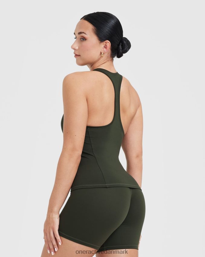 kaki tøj X26NZ0465 Oner Active tidløs vest