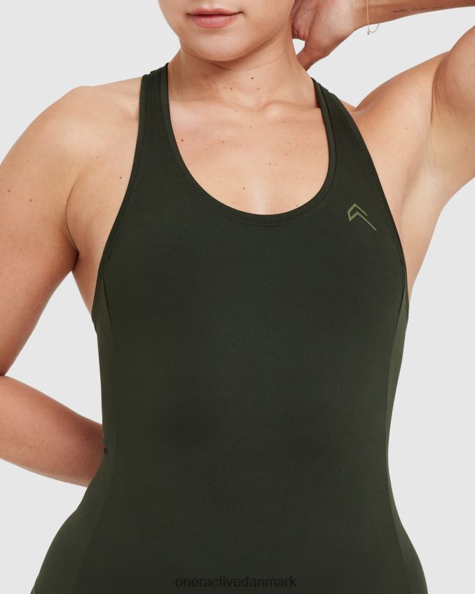 kaki tøj X26NZ0465 Oner Active tidløs vest