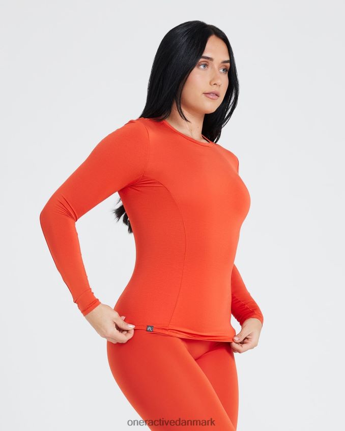 krydderi tøj X26NZ0513 Oner Active blød blød langærmet top
