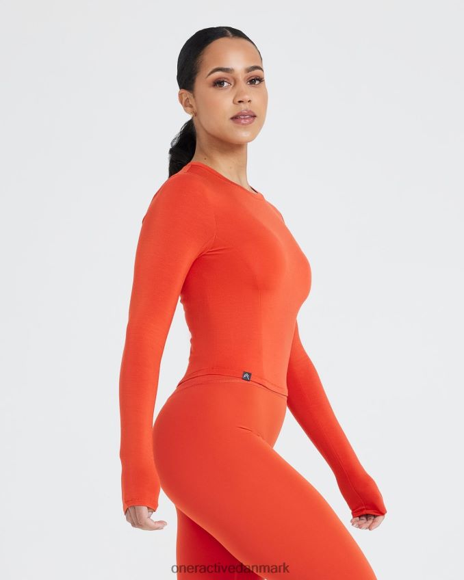 krydderi tøj X26NZ0514 Oner Active blød blød mellemlang ærmet top