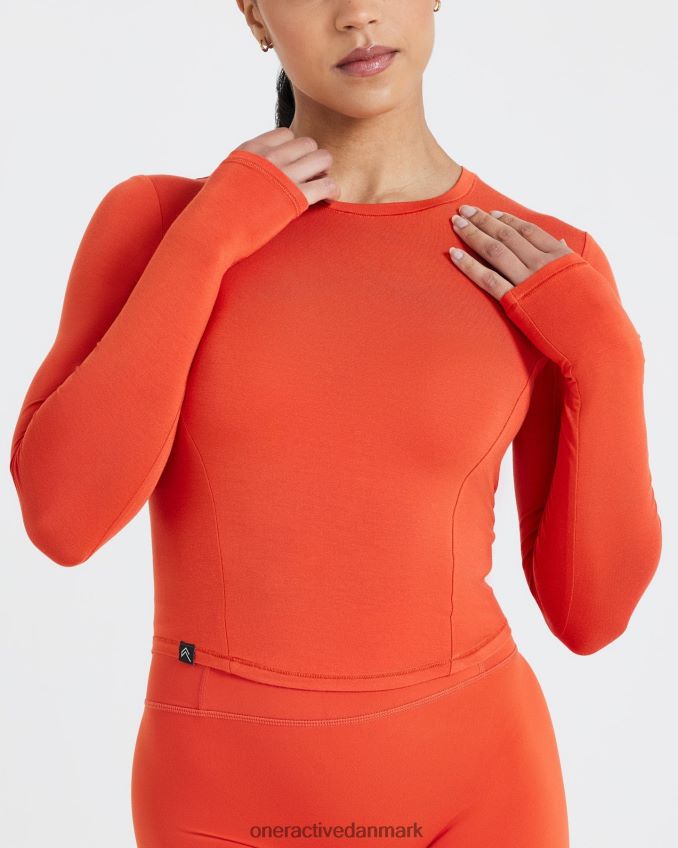 krydderi tøj X26NZ0514 Oner Active blød blød mellemlang ærmet top