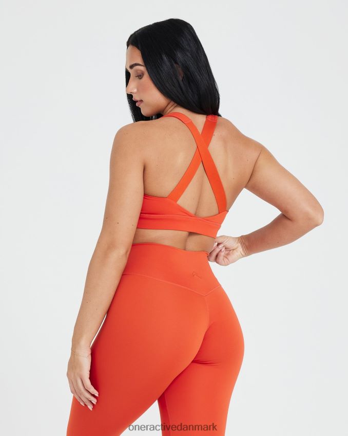 krydderi tøj X26NZ098 Oner Active tidløs bralette med firkantet hals