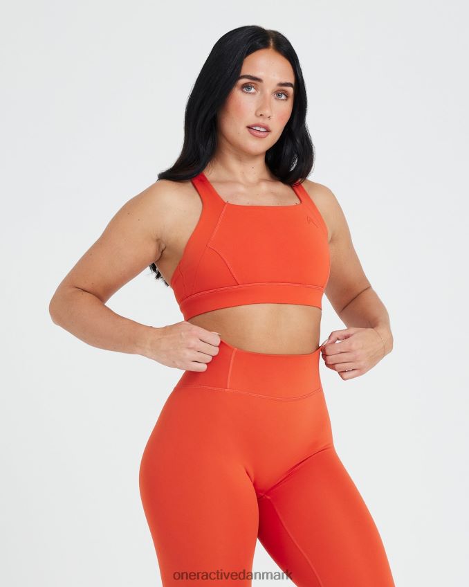 krydderi tøj X26NZ098 Oner Active tidløs bralette med firkantet hals