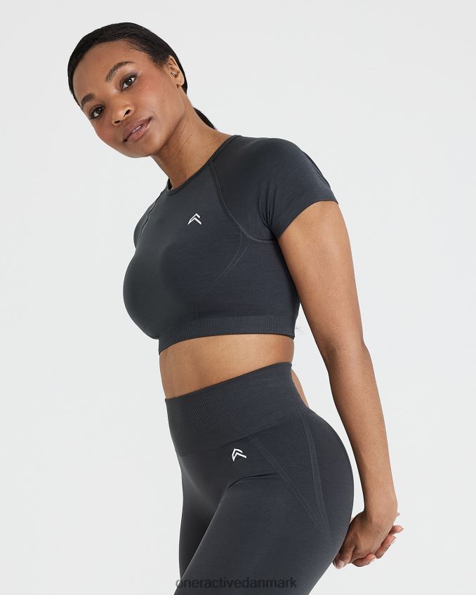 kul tøj X26NZ0459 Oner Active ubesværet sømløs kortærmet crop top