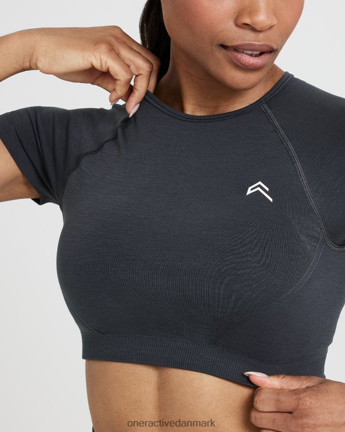 kul tøj X26NZ0459 Oner Active ubesværet sømløs kortærmet crop top
