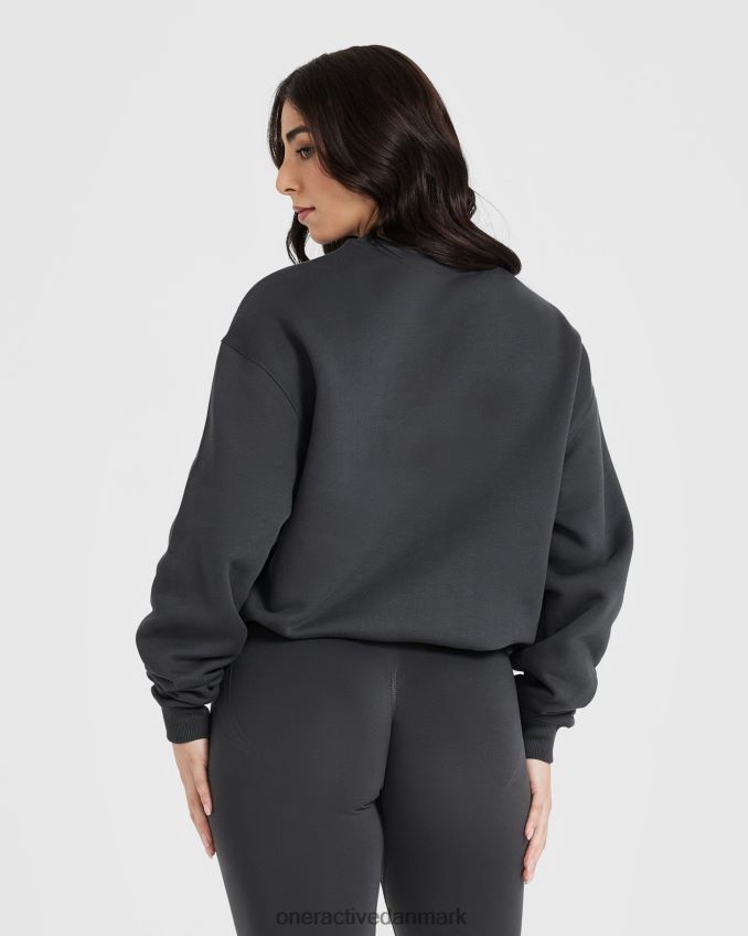 kul tøj X26NZ0585 Oner Active varsity oversized sweatshirt hele dagen