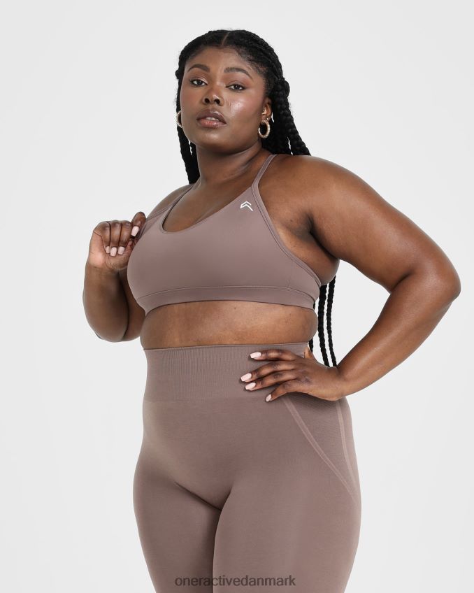 kølig brun tøj X26NZ0168 Oner Active hverdags sports bh 2