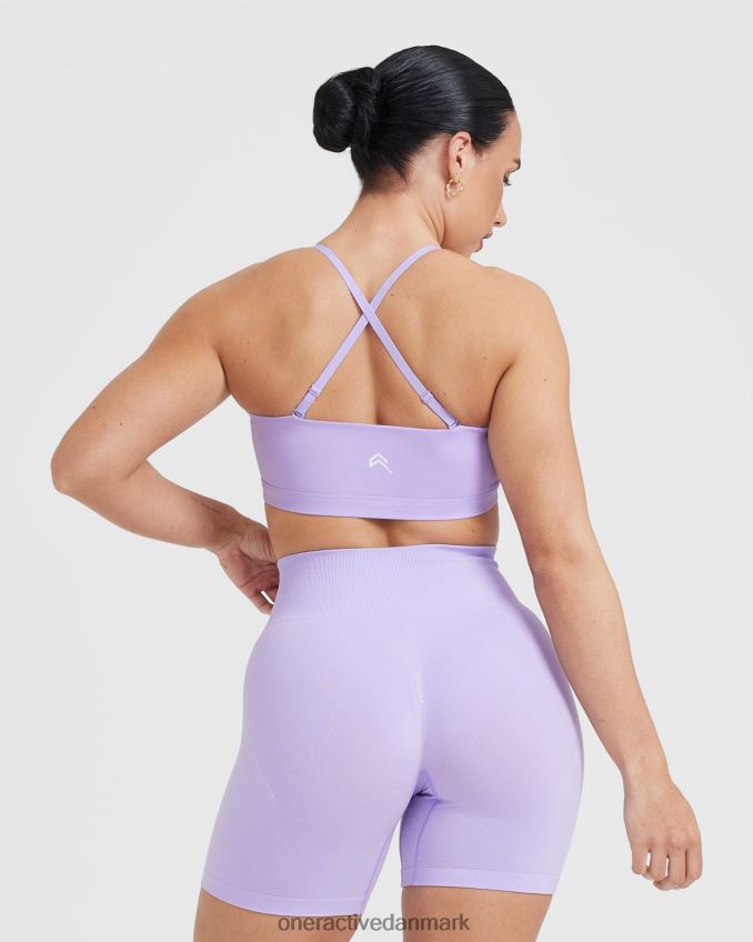lavendel lilla tøj X26NZ0156 Oner Active hverdags bandeau bralette