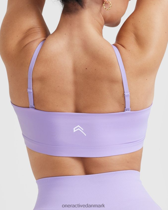 lavendel lilla tøj X26NZ0156 Oner Active hverdags bandeau bralette