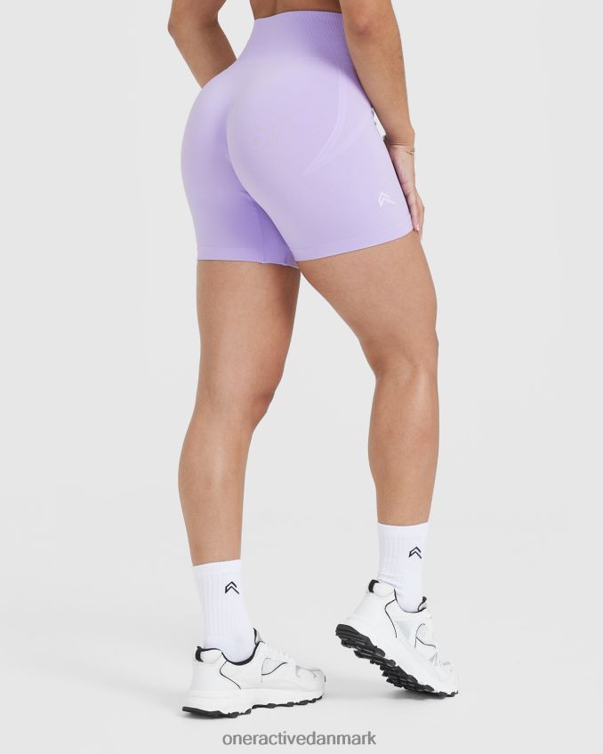 lavendel lilla tøj X26NZ0337 Oner Active ubesværede sømløse shorts 3