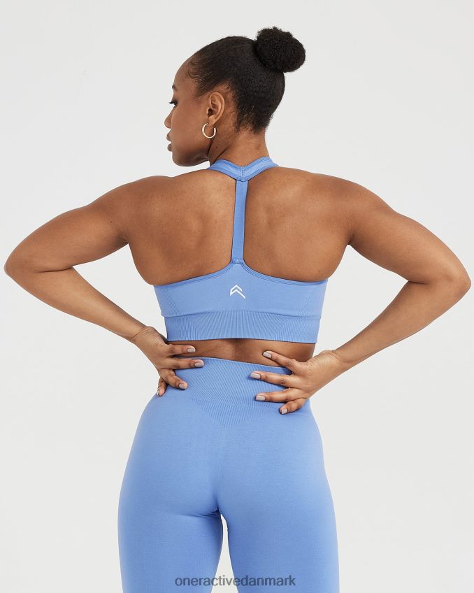 lys denim mergel tøj X26NZ0138 Oner Active klassisk sømløs 20 v-hals bralette