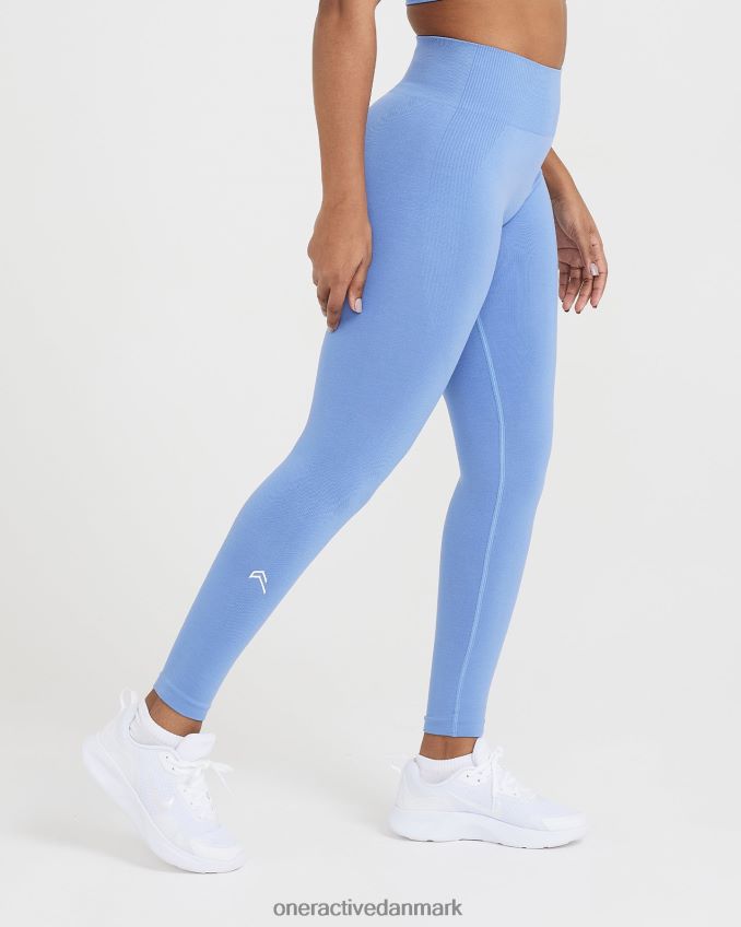lys denim mergel tøj X26NZ042 Oner Active klassiske sømløse 20 leggings