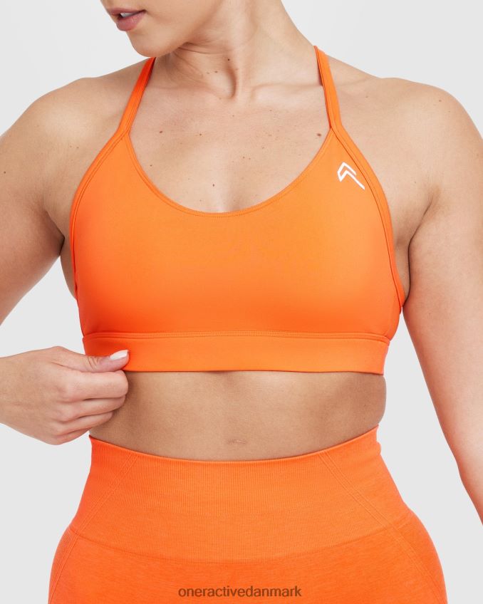 mandarin appelsin tøj X26NZ0207 Oner Active hverdags sports bh 3