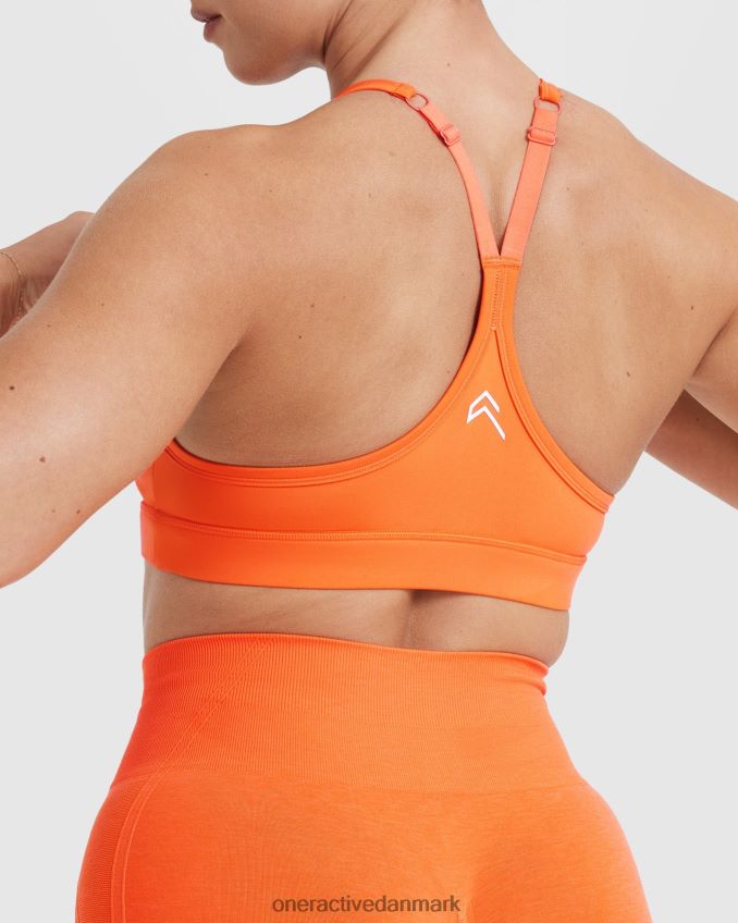 mandarin appelsin tøj X26NZ0207 Oner Active hverdags sports bh 3