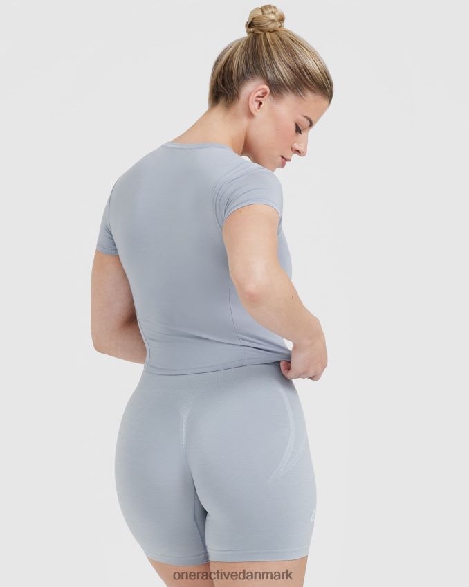 metal grå tøj X26NZ0427 Oner Active blød blød mellemkortærmet t-shirt