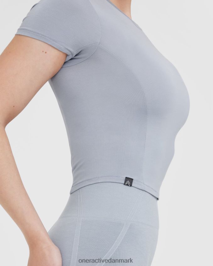 metal grå tøj X26NZ0427 Oner Active blød blød mellemkortærmet t-shirt