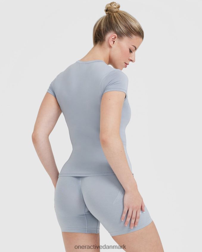 metal grå tøj X26NZ0428 Oner Active blød blød kortærmet t-shirt