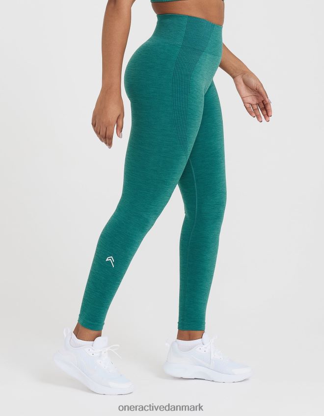 mineral grøn mergel tøj X26NZ044 Oner Active klassiske sømløse 20 leggings