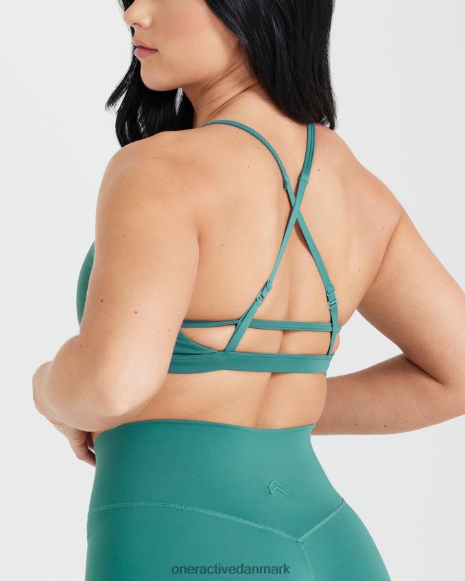 mineral grøn tøj X26NZ0171 Oner Active tidløs bralette med stropper