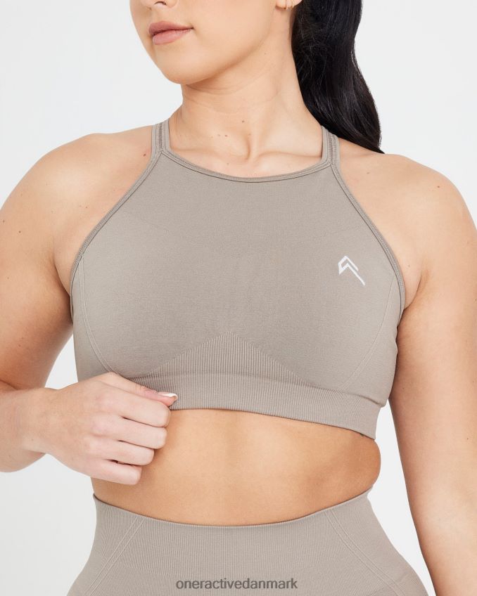 minky tøj X26NZ0210 Oner Active ubesværet sømløs bralette med høj hals