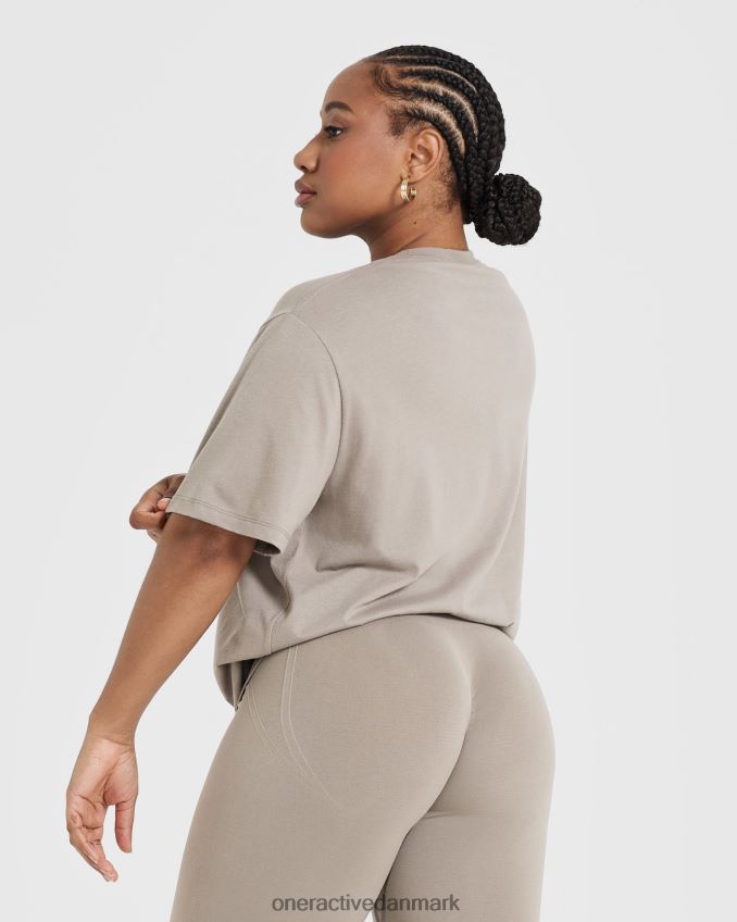 minky tøj X26NZ0500 Oner Active klassisk varsity oversized let t-shirt