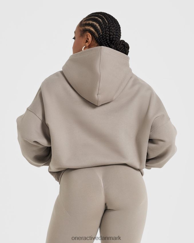 minky tøj X26NZ0588 Oner Active varsity oversized hættetrøje hele dagen