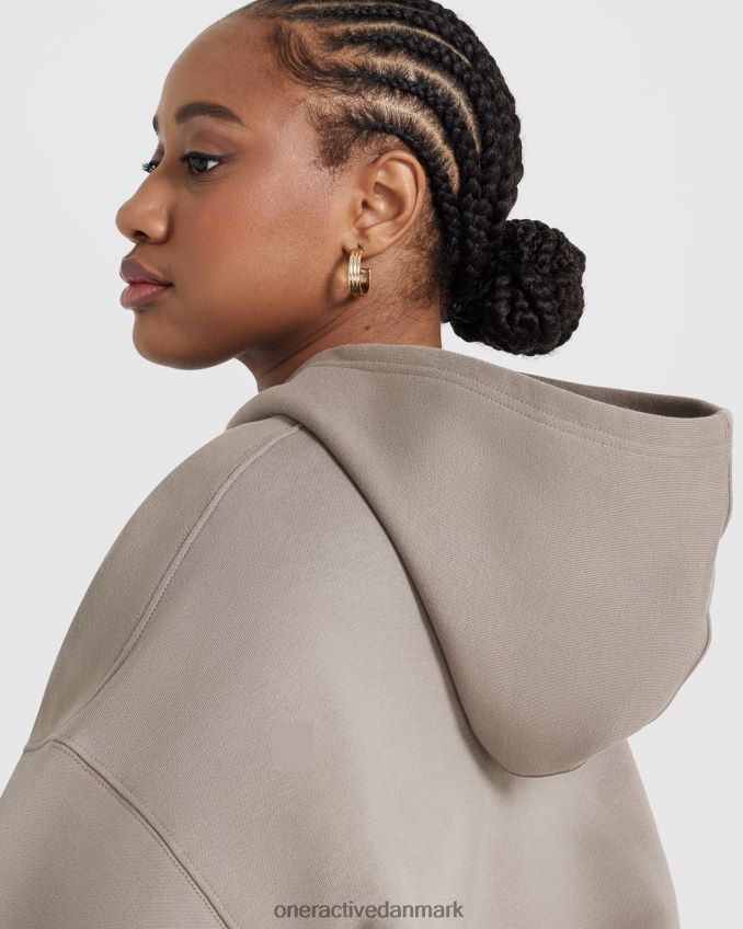 minky tøj X26NZ0588 Oner Active varsity oversized hættetrøje hele dagen