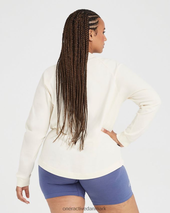 off white tøj X26NZ0533 Oner Active oversized langærmet klub-t-shirt